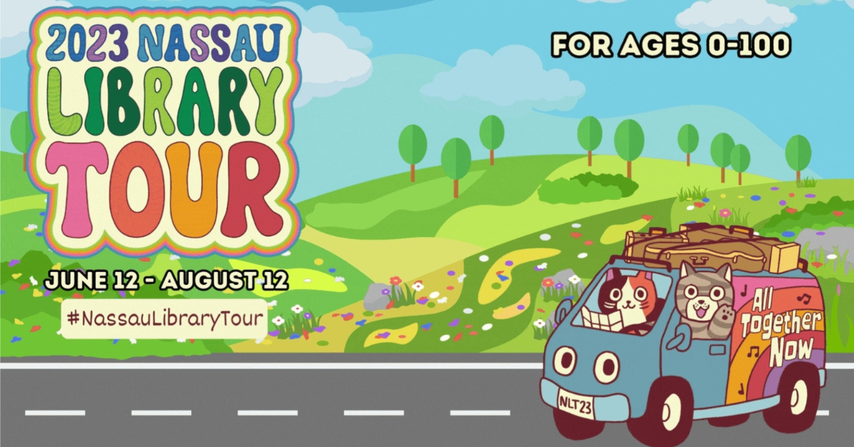 FPLibrary17's tweet image. The #NassauLibraryTour has began!!  To get started, simply pick up a tour map at any participating library and road trip to as many of Nassau’s public libraries as you can from June 12 – August 12.  Please Visit : tour.nassaulibrary.org for more details.