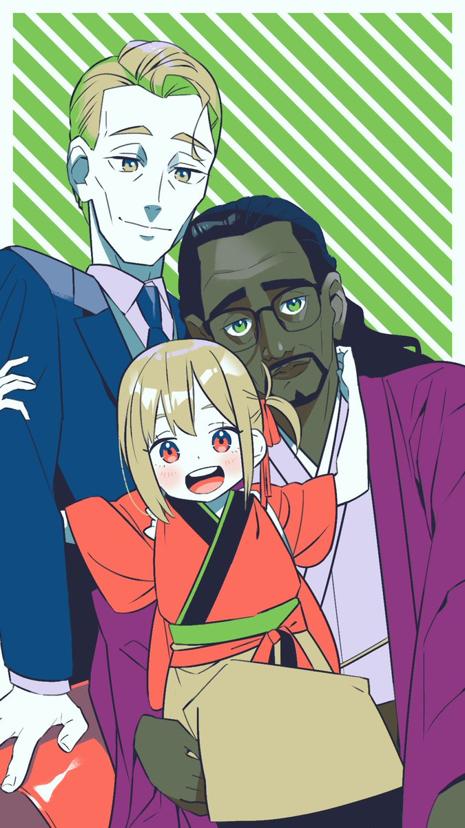 錦木千束 「家族写真 #リコリコ」|あまひこのイラスト