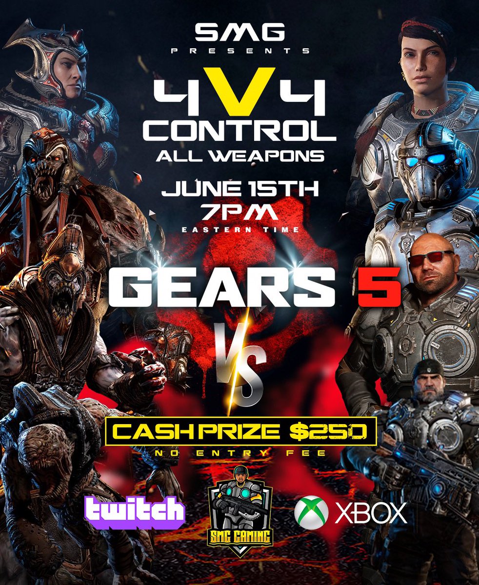 Everybody that’s interested in registering for the 4v4 tournament this THURSDAY JOIN DISCORD discord.gg/2Rrksche