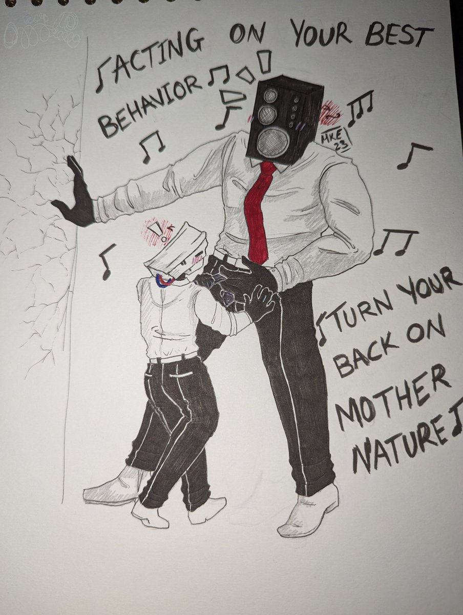 chaoticdaddd's tweet photo. cause I'm part of this now #skibiditoilet #cameraguy #speakerguy #radioguy #fanart https://t.co/9PeMu0b0wu