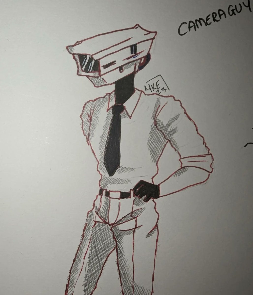 chaoticdaddd's tweet photo. cause I'm part of this now #skibiditoilet #cameraguy #speakerguy #radioguy #fanart https://t.co/9PeMu0b0wu
