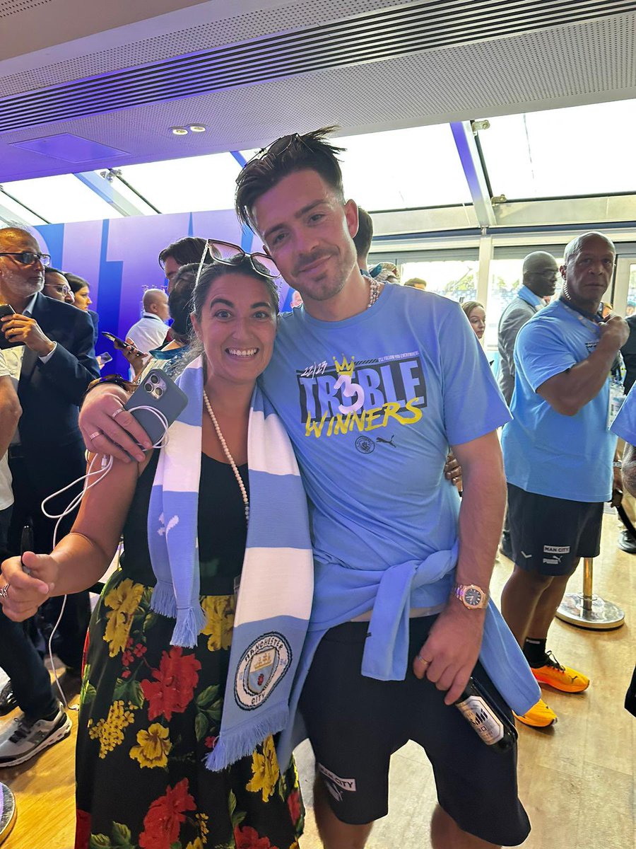 StAnnesRC1's tweet photo. Our staff also had an incredible evening @ManCity @JackGrealish Thank you @citcmancity for an evening we will never forget! 💙🩵💙 https://t.co/8Pio6EunpB