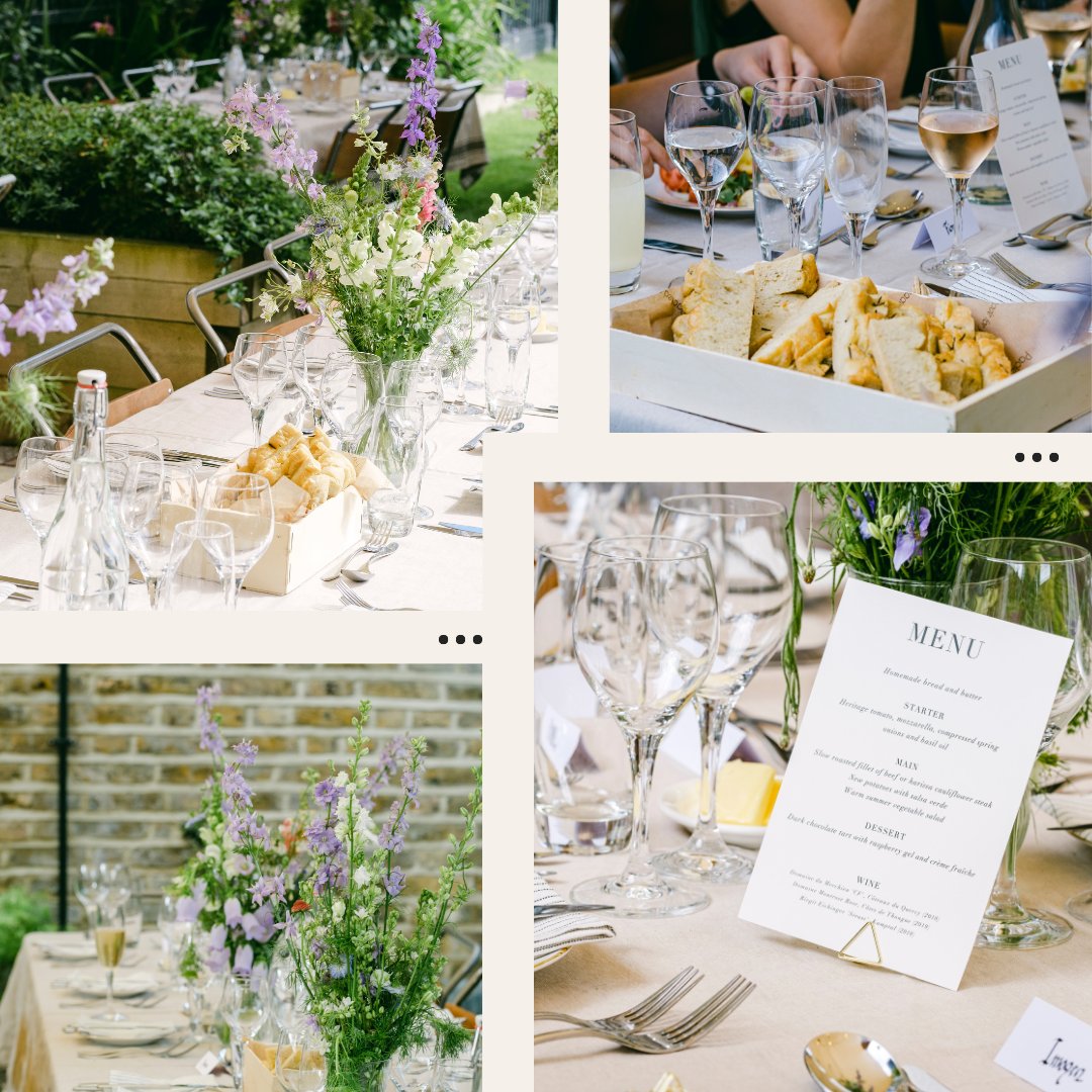 It's all about beautiful blooms and classic table settings for this garden wedding. 

#saltersevents #tablescaping #tablesetting #weddingflowers #elegantweddings #relaxedweddings #gardenweddings #rusticweddings #weddingcatering #londonweddings #weddinginspo