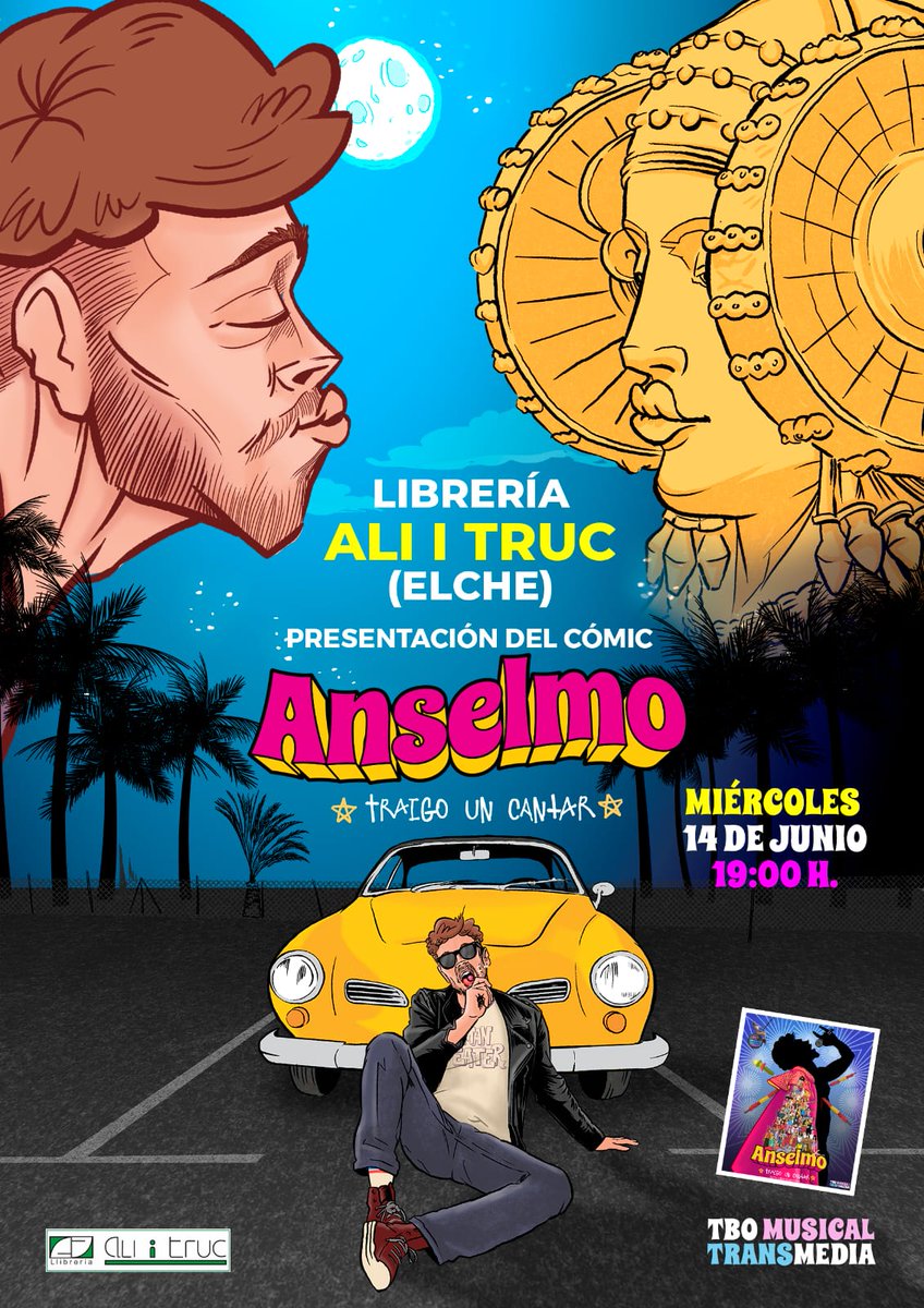 ali_i_truc's tweet photo. Este miércoles 14 a las 19, tendremos en Ali i Truc el regreso de #Anselmo de @fefeto1979, que nos trae un cantar. https://t.co/i0rojQUJYf