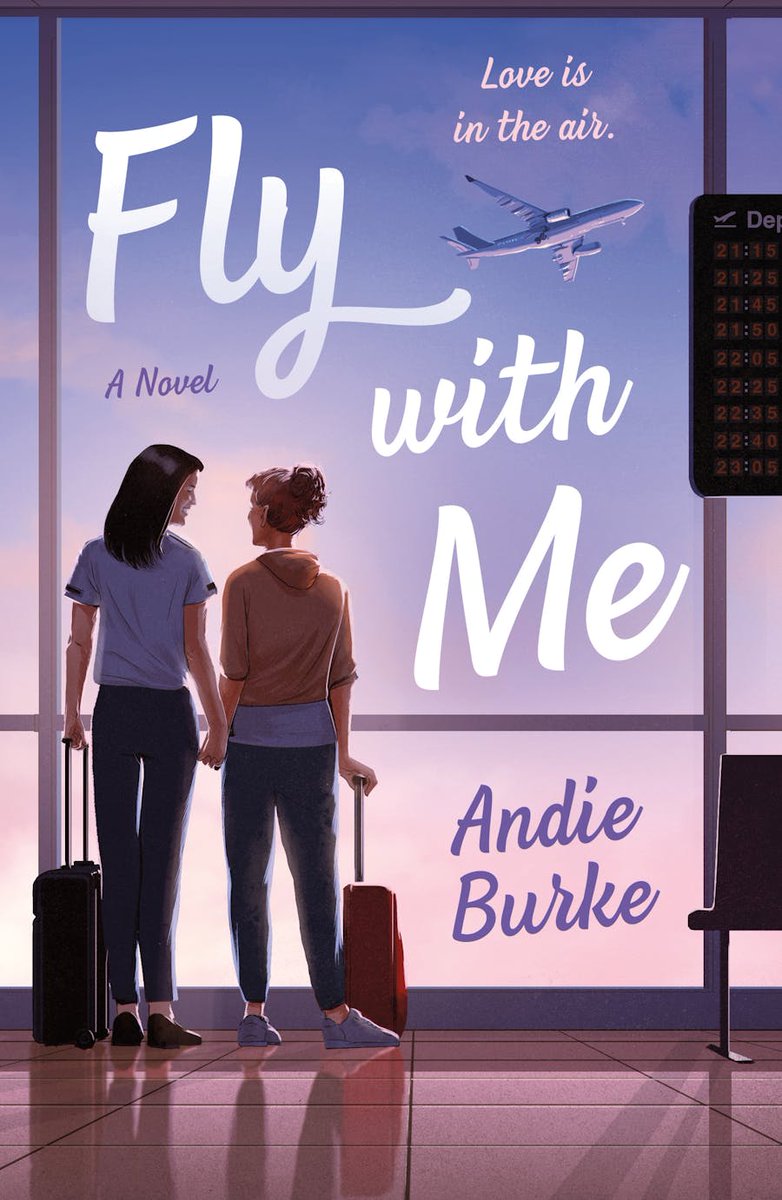 bookclubcookboo's tweet photo. #GalleyMatch: matching @andiewritesalot's #FlywithMe (@smpromance, 9/23)  a sparkling and steamy opposites-attract romance, filled with sharp banter and that sweet, swooping feeling of finding “the one” when and where you least expect it. #bookclub bit.lyAboutGalleyMatch. https://t.co/BxV1k1jJp5