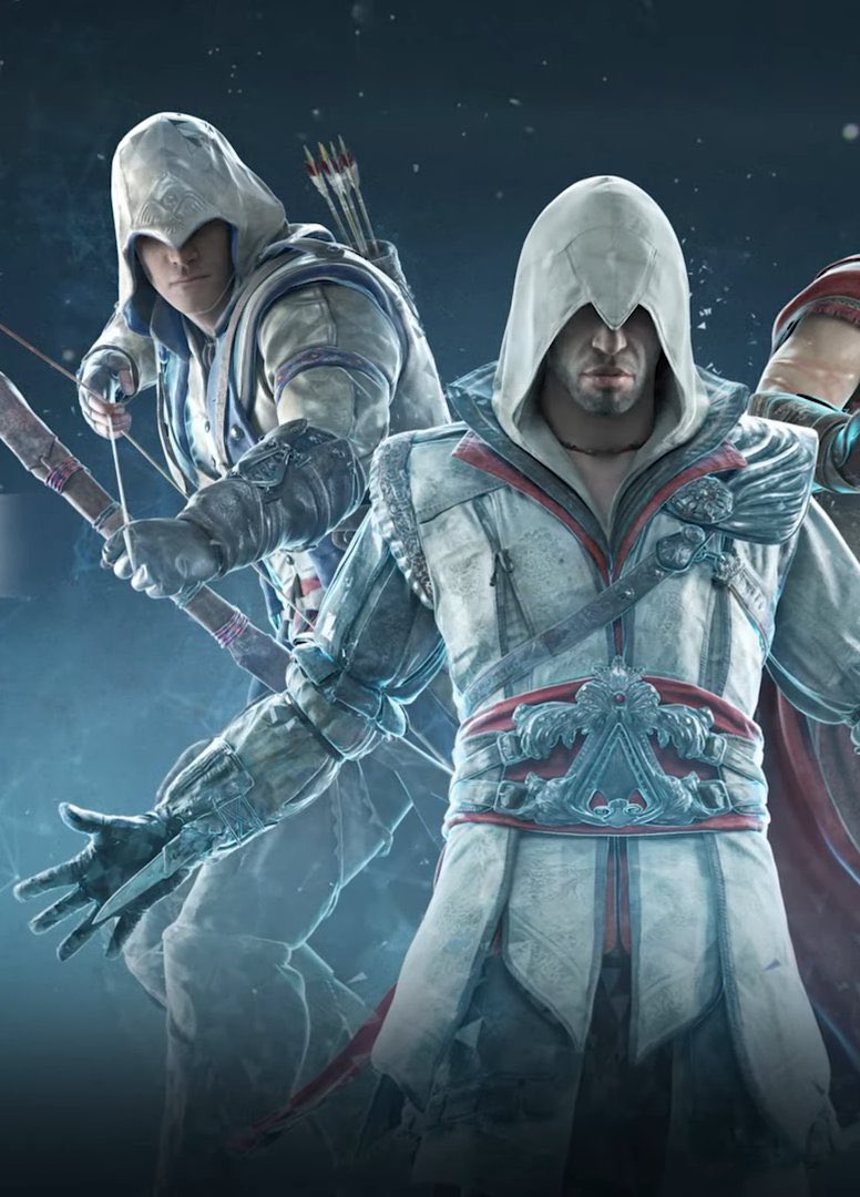 That is not Ezio and Connor who the fuck are these imposters 😭