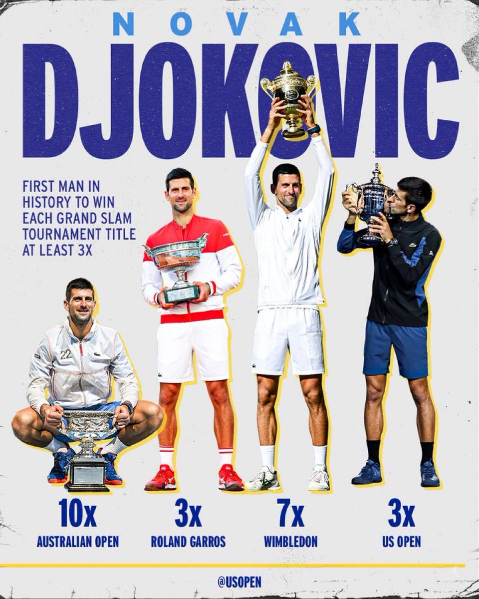OSMTHSrbija's tweet photo. Uspeh je osobina hrabrih i odlučnih, onih koji veruju u boljeg sebe, @DjokerNole to najbolje zna i zato mu šaljemo najiskrenije čestitke na neverovatnom uspehu. Viteški, bravo Nole 🏆👏👏 #Srbija https://t.co/DkCROCjDl2