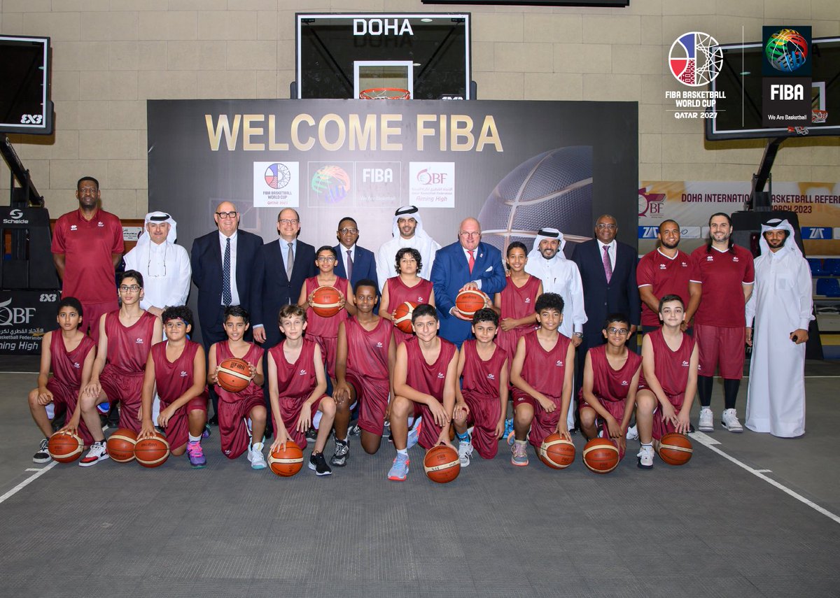 Team Qatar 🇶🇦 on Twitter "The Qatar Basketball Federation President