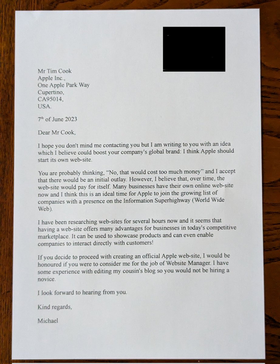 Sir Michael tweet media