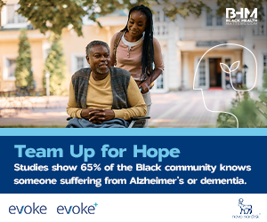 Despite knowing someone with #Alzheimers only 35% of Blacks feel concerned about the disease. Let's make a difference! See if you qualify to join the evoke studies. Learn more at evokeadstudy.com/BHM or call 844-979-1982.
#dementiasupport #alzheimers #brainhealth