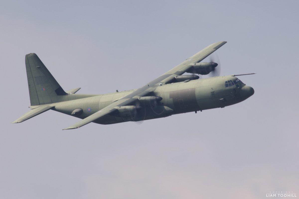 And those are my final RAF Hercules, Omen flight out of @RAFBrizeNorton (via Fairford) and low level through the South West this afternoon @RoyalAirForce