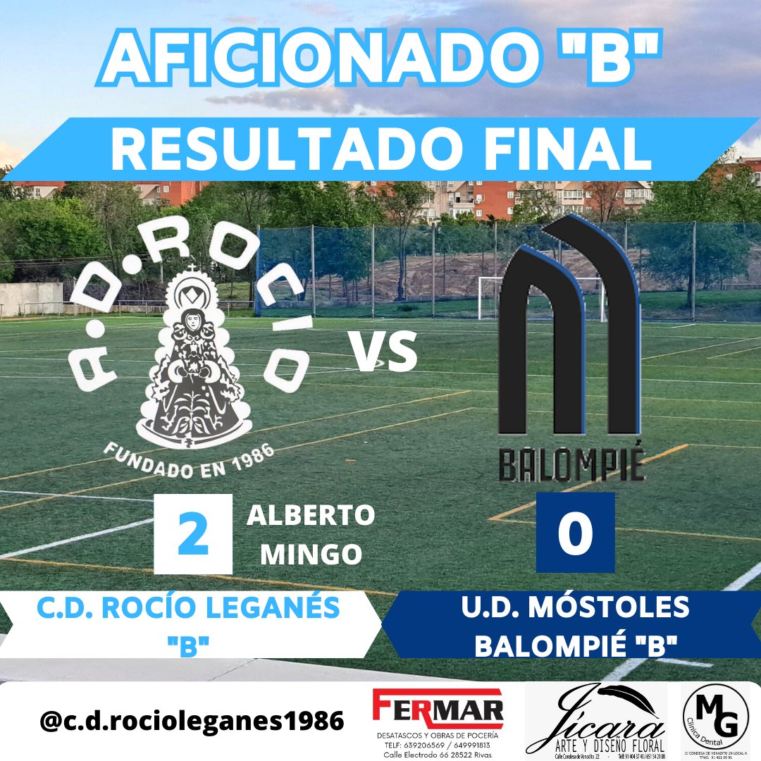 AFI"B"⚽️ No se puede acabar mejor!! Victoria, portería a cero y una adaptación muy buena que han tenido estos chicos en una categoría tan difícil como la de Aficionado. Despedimos la liga con buen sabor de boca y con esperanzas de que esto vaya aún mejor!!