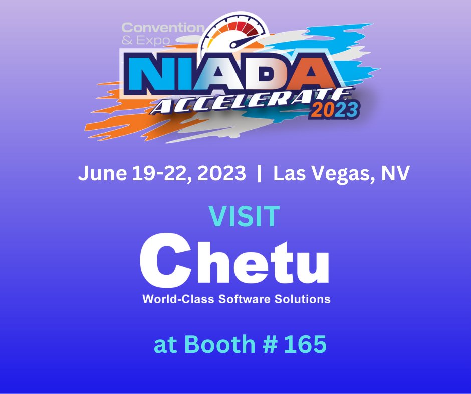 ChetuInc's tweet image. Our Chetu team is looking forward to meeting everyone @_NIADA! Come by Booth #165 to learn how our #LendingSoftwareDevelopment can streamline your company&apos;s approach to the ever-changing #LendingIndustry. Click lnkd.in/enTPTaWt. #NIADA2023 #Mortagage #AI #CustomSoftware