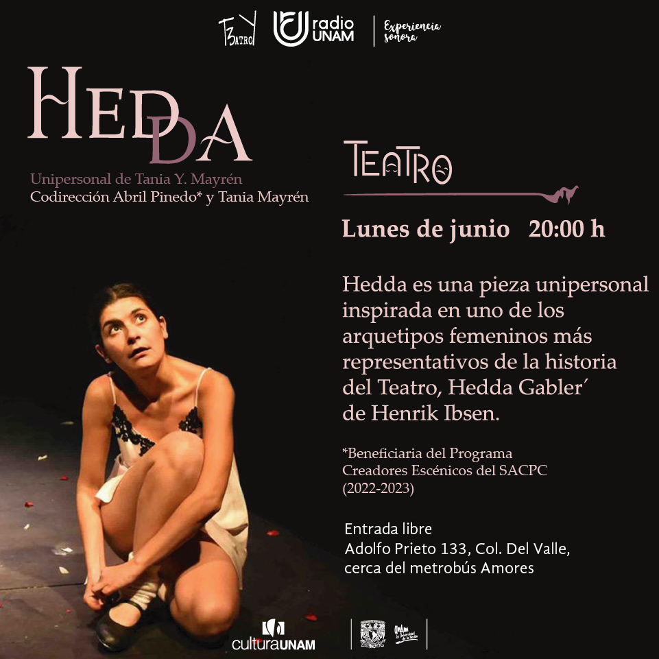 montsemagia's tweet photo. Van los flechazos culturales en @RadioUNAM para esta semana. 

Lunes; teatro con la obra "Hedda" @T3atroY 
Martes; danza contemporánea
Miércoles; Radiocinema 
Jueves; concierto @ENM_UNAM 
Y viernes de INTERSECCIONES

Curso de "Oratoria" con Sergio Rüed: cursosrunam@gmail.com https://t.co/Pt0GV7gdNM