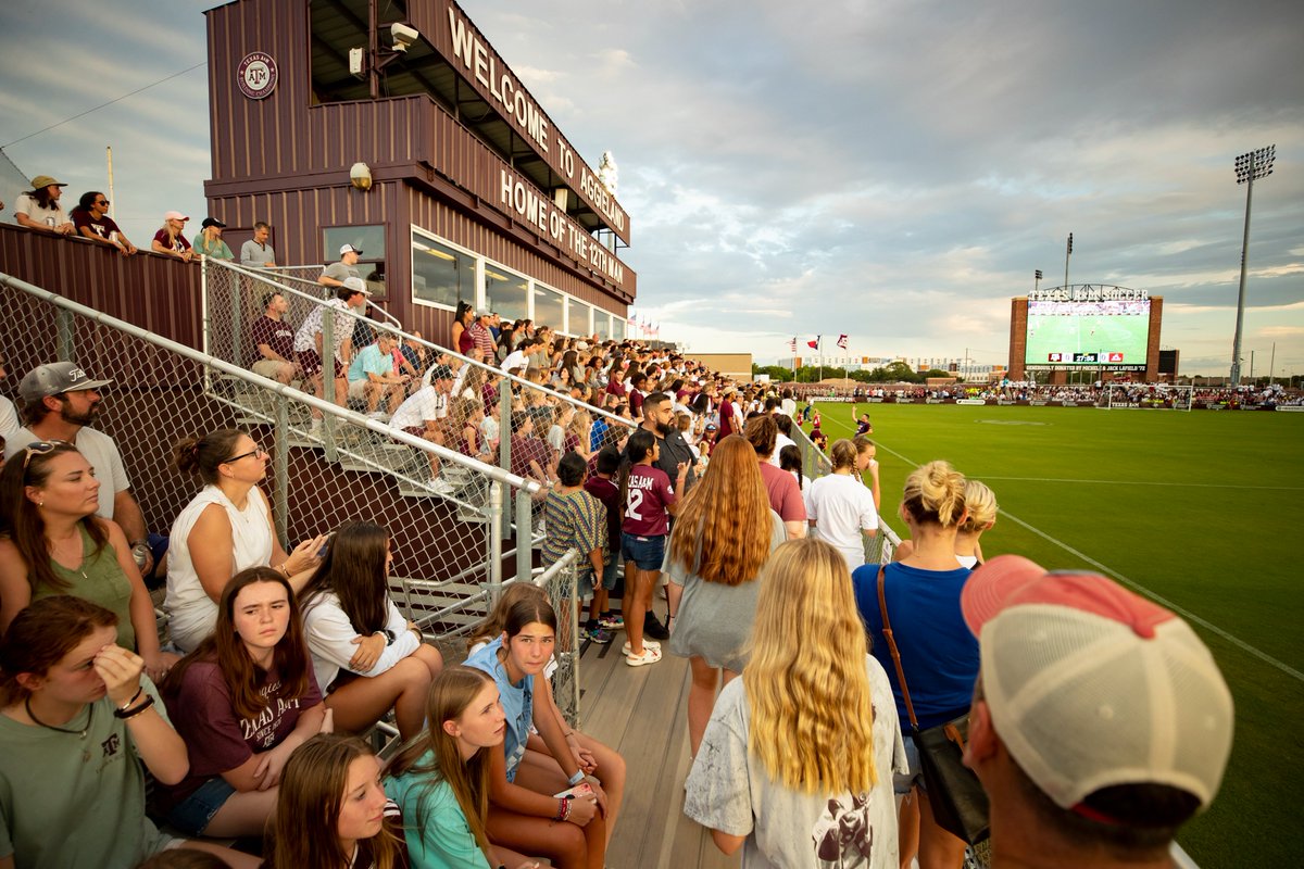 AggieSoccer's tweet photo. 5️⃣5️⃣ days → first exhibition

6️⃣6️⃣ days → home opener vs FSU  

7️⃣5️⃣ days → Fish Camp Match 

...but who's counting? 😉

  #GigEm | 👍 | #GigEmUnited https://t.co/QLkXxNgzrL