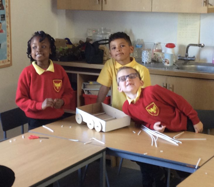 yeartwophoenix's tweet photo. Last week we used our understanding of wheels, axles and chassis to create our own transport. 

We thought carefully about our designs, adding washers to secure the wheels. 

We even tested our product on different surfaces. 

Impressive D &amp; T skills Y2 - future engineers! 🚗🚎🚌 https://t.co/CGu991xSwa
