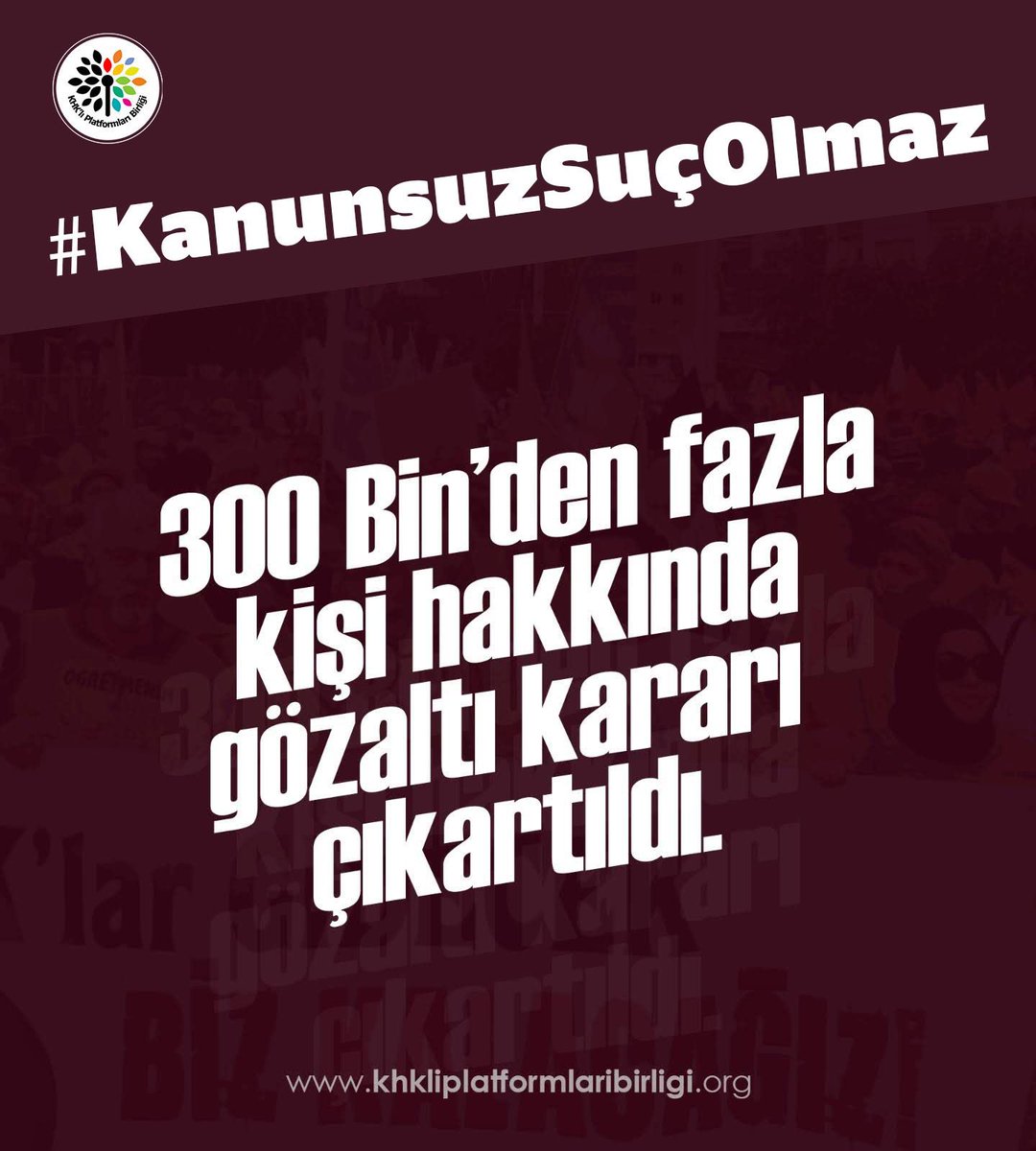 #KanunsuzSuçOlmaz

Biliyorsunuz değil mi ???