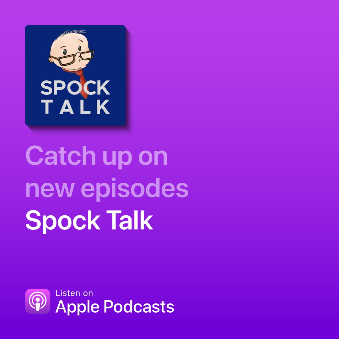 SpockTalk's tweet photo. Listen now! https://t.co/obzmS2aVHi