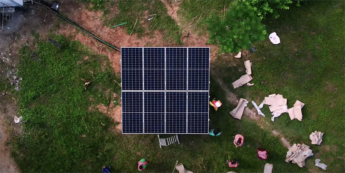 Dexerto's tweet image. MrBeast and his team brought internet and power to an isolated island in Colombia