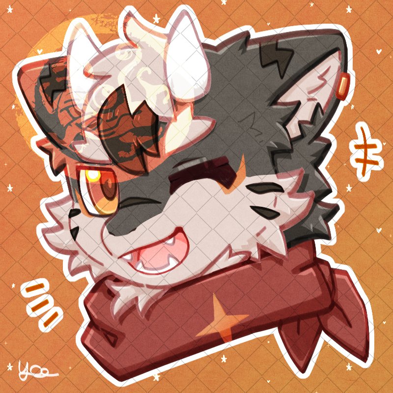 YeeYee995's tweet photo. 委托，小Q头
#furry #furryart #Commission #兽圈 https://t.co/QrVY1tuCGn