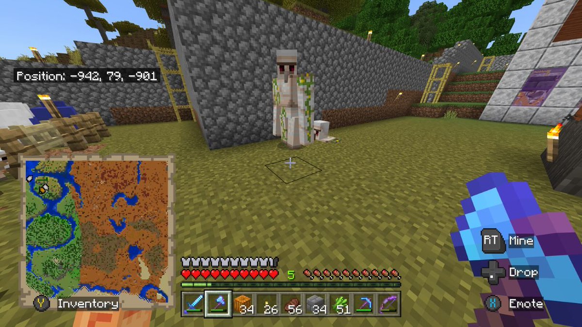 If you look closely...You'll see the Worlds smallest Iron Golem!

#Minecraft #Xbox #MiM #MarriedInMinecraft #supportsmallstreamers @StreamerWallcom @SGH_RTs @BlazedRTs @sme_rt #Streamcaster @RetweetMCbot @ShoutGamers @TwitchRetweets @FatalRTs @fameRTR @GamingRTweeters @SOSmcWIN