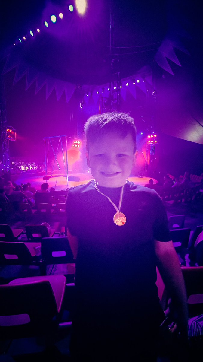 Loved his circus trip tonight 🎪 🤡 

#TeamAwesome #AwesomeAid #AwesomeCal 👶🏼🍼🧸