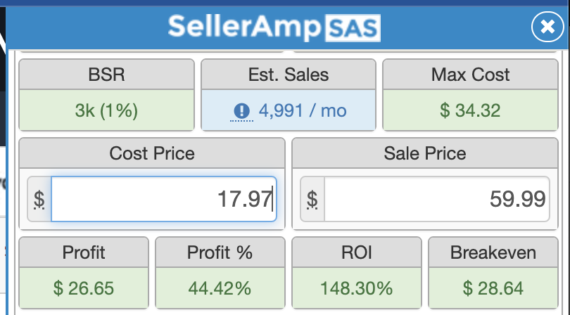 Alex1591_'s tweet photo. Another day another W🚀

@SellerAmp @flips4miles https://t.co/eLqMxoqyl7