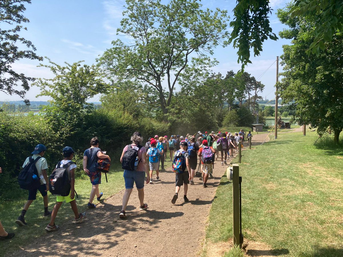 Year 6 residential day 1: everyone is having a lovely time so far with canoeing, climbing, problem solving, zip wire and a game of giant cluedo. They should sleep well tonight!