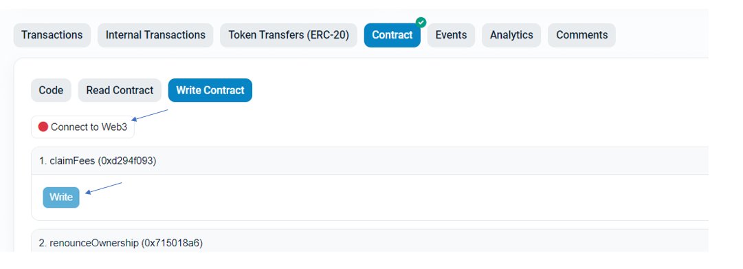 $SPY holders can claim their tax rewards here: 

etherscan.io/address/0xc993…

Connect your wallet and hit write. 
Anyone could potentially setup a basic UI for this as well. Simple to implement.