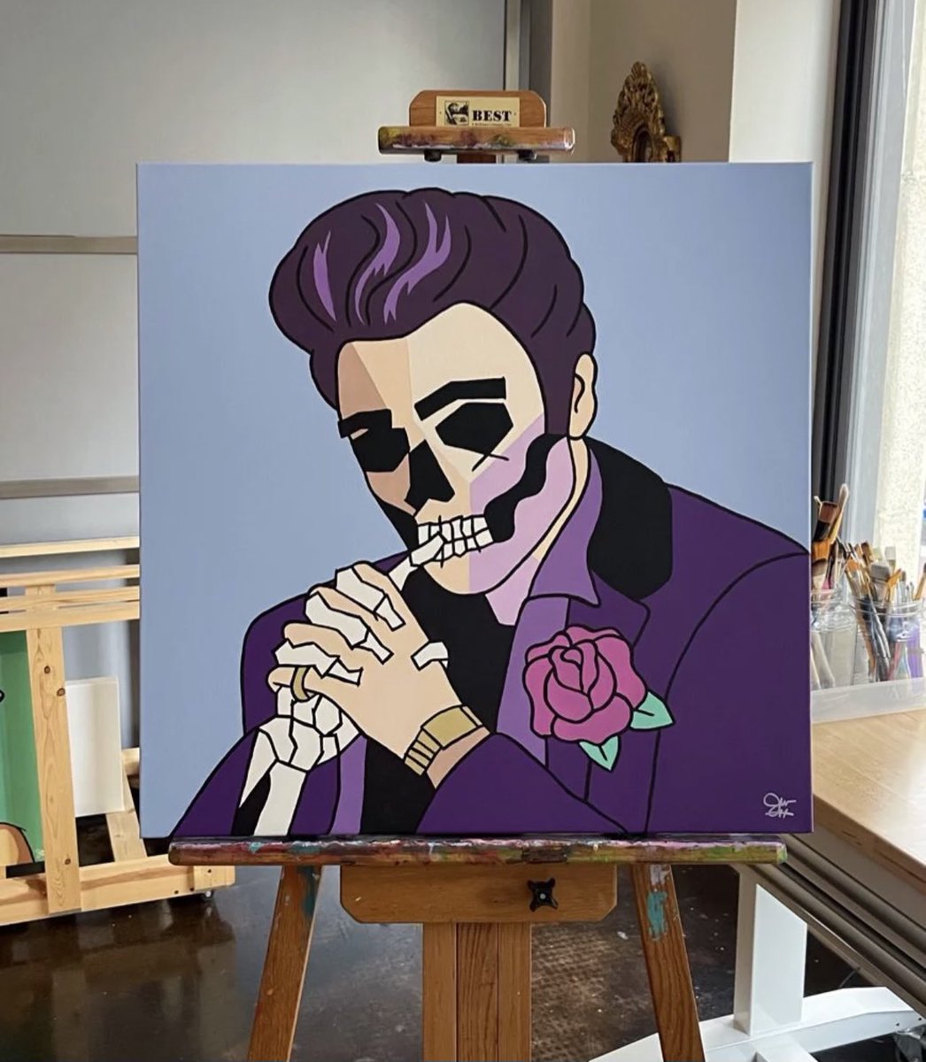 JimboRHH's tweet photo. Jennifer @WatchMeDesign has been busy lately! Check out her new artwork! Ed Stasium (who produced the Ramones) has an original hanging in his studio!

https://t.co/3gOzrJGkN8 https://t.co/wGVbe0PxLM
