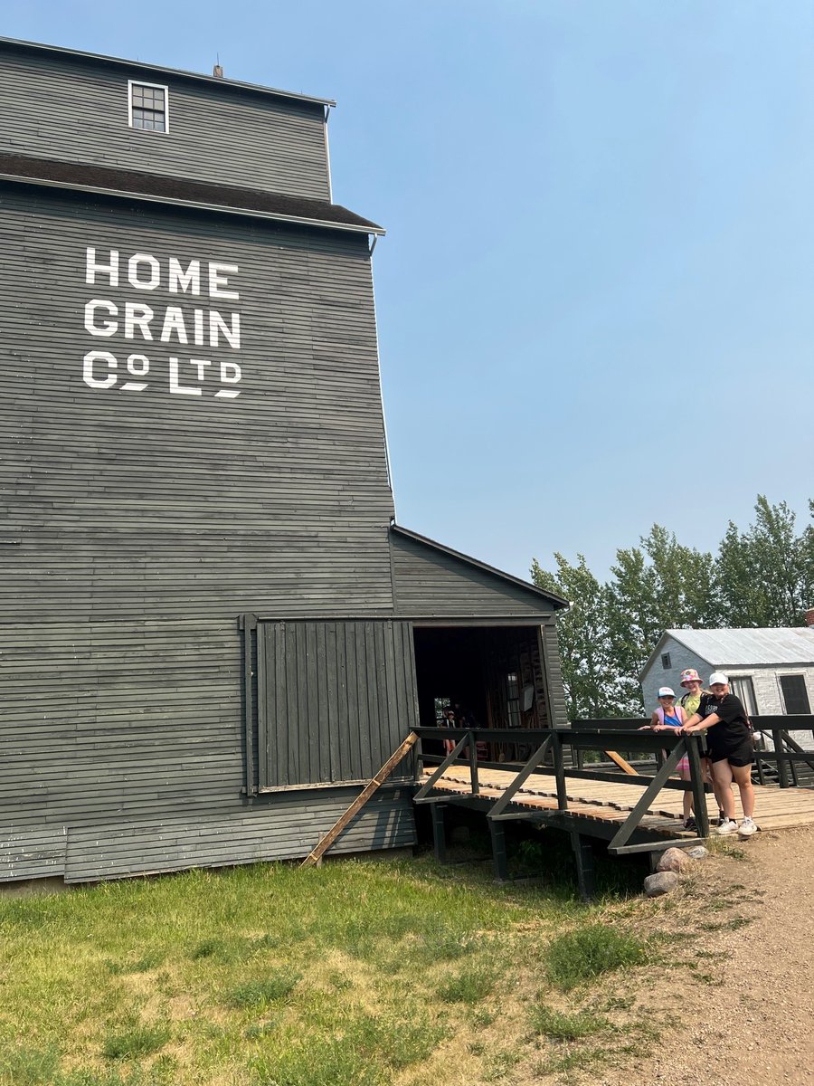 Win_Ferguson's tweet photo. Mrs. McGregor's and Mrs. Warkentin's grade 5 students had a great opportunity last week to study some living history at the Ukrainian Cultural Heritage Village @Win_Ferguson https://t.co/cbgD8Y6Oer