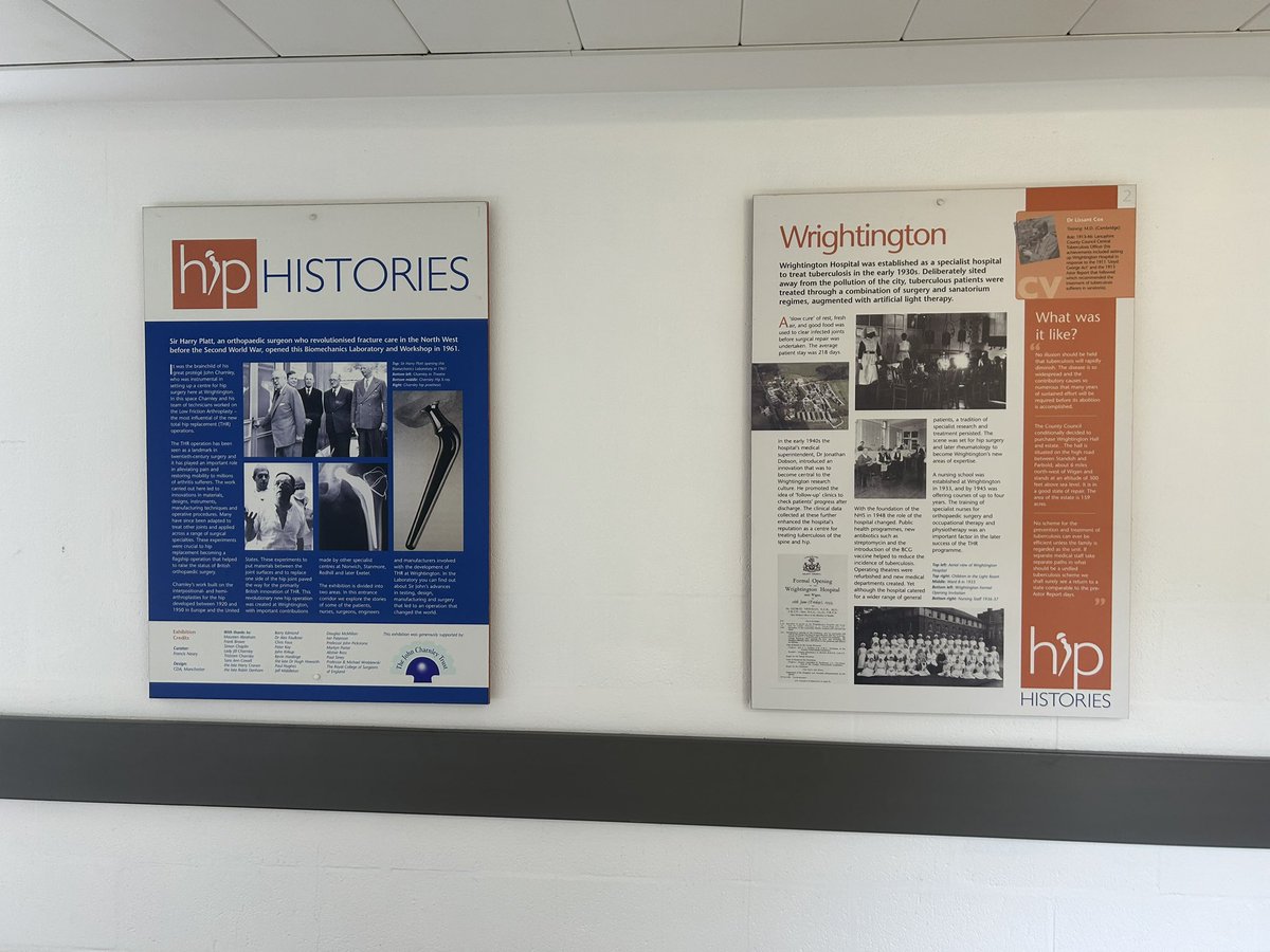 Leanne Cobham (@leannecobham) on Twitter photo Today I was very privileged to get access to the tour of Wrightington’s history and the hip museum. Very highly recommended! I learned lots of things I didn’t know - despite having had a total hip replacement myself!
<a href="/WWLNHS/">WWL NHS</a> <a href="/vjstevens8/">veronika stevens</a> <a href="/wrightington16/">Wrightington Hospital</a> @wwl_staffeng Today I was very privileged to get access to the tour of Wrightington’s history and the hip museum. Very highly recommended! I learned lots of things I didn’t know - despite having had a total hip replacement myself!
<a href="/WWLNHS/">WWL NHS</a> <a href="/vjstevens8/">veronika stevens</a> <a href="/wrightington16/">Wrightington Hospital</a> @wwl_staffeng