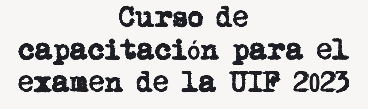 ¡Destácate en el ámbito legal y financiero obteniendo la certificación de la UIF!

Nuestro curso de capacitación en prevención de lavado de dinero te preparará para fortalecer tus habilidades.

¡Inscríbete #CertificaciónUIF

asimetrics.net/index.php/2023…