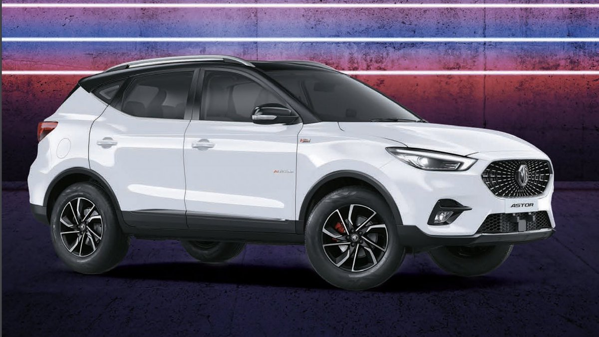 Satwik680's tweet image. MG Astor is now available in two new colors - Havana Grey &amp;amp; Dual Tone White and Black.

👉 No mechanical changes
👉 No feature upgrades
👉 Spiced Orange shade discontinued
👉 Price starts at INR 10.82 lakh (ex-showroom)

#MGAstor #Astor @MGMotorIn #TechItForward