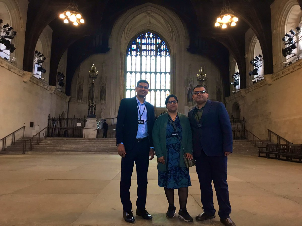 letvimalstay's tweet photo. A week ago today Vimal Pandya and the first of two groups of supporters were invited by our MP @coyleneil to the Houses of Parliament where we discussed with him what steps he can take to further lend his support to our #LetVimalStay campaign. https://t.co/PSJ0jS07iK