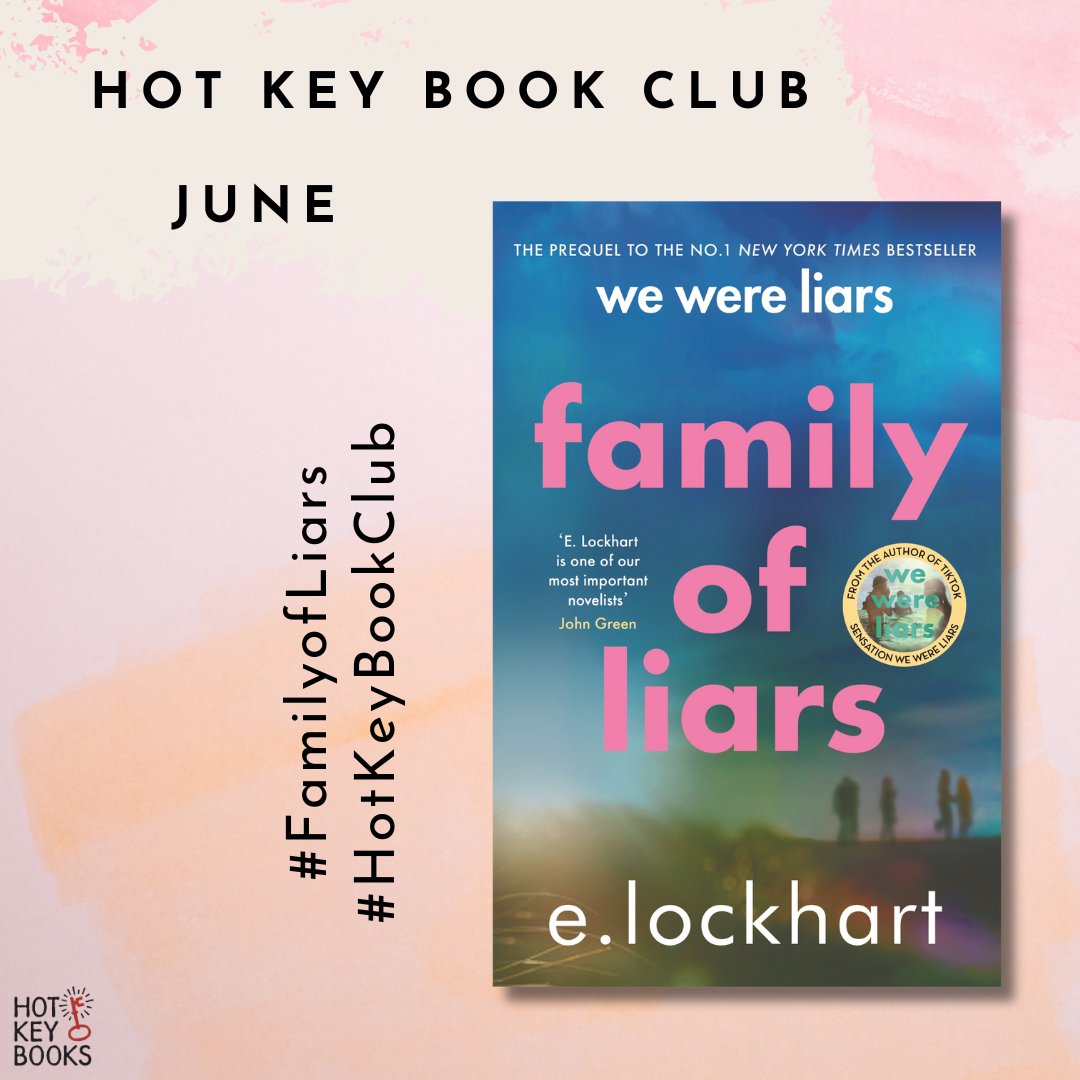 Hot Key Books ✨📚 (@hotkeybooks) on Twitter photo Are you joining us for the June #HotKeyBookClub? #FamilyofLiars by <a href="/elockhart/">E. Lockhart</a> is under 300 pages so the perfect quick summer read! 
Join us on Discord June 27th: discord.gg/Umqhz8TKhH
Get your copy here: lnk.to/familyofliars Are you joining us for the June #HotKeyBookClub? #FamilyofLiars by <a href="/elockhart/">E. Lockhart</a> is under 300 pages so the perfect quick summer read! 
Join us on Discord June 27th: discord.gg/Umqhz8TKhH
Get your copy here: lnk.to/familyofliars
