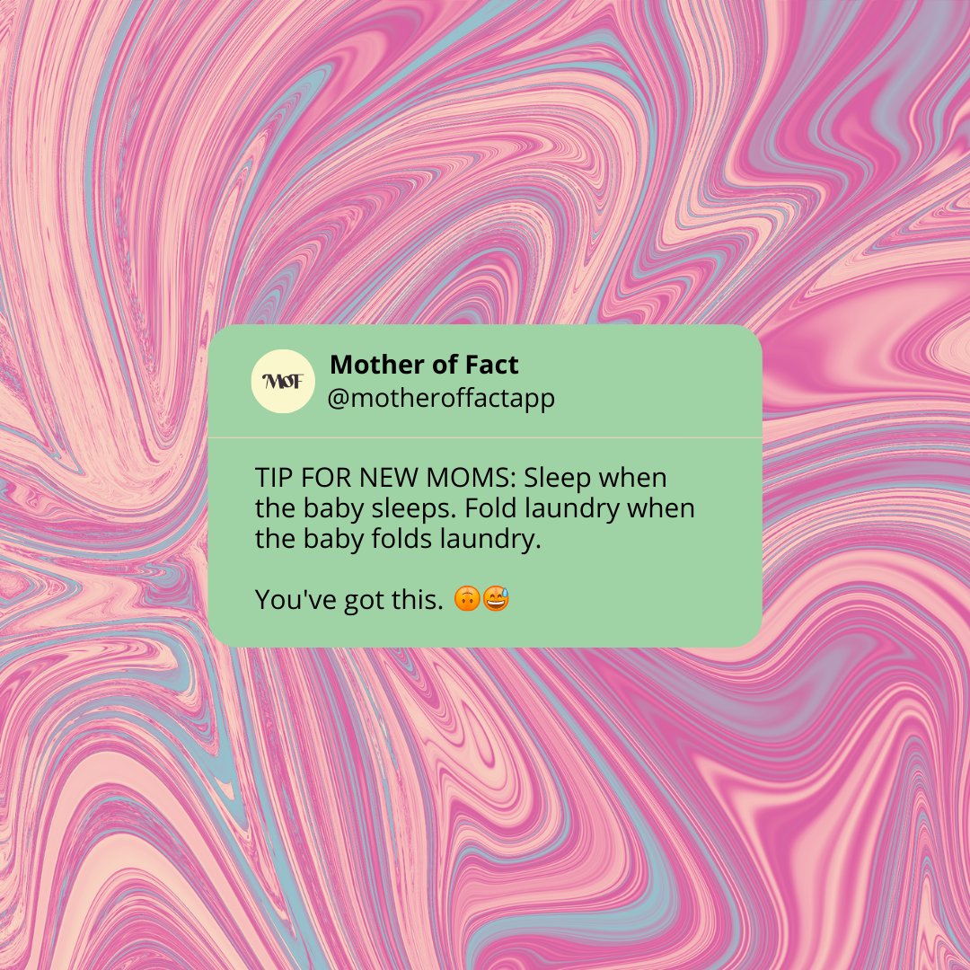 Shout out to our new mamas who are still struggling through the sleepless nights, constant regressions, and all the things. If anyone tells you to sleep when the baby sleeps you have our permission to just walk away 😅. Sending you love. You've got this mama!