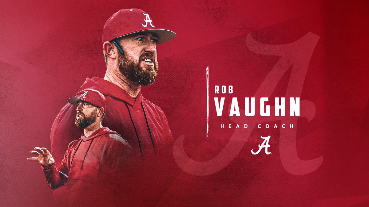 Alabama Baseball on Twitter to Tuscaloosa, rvaughnBAMA