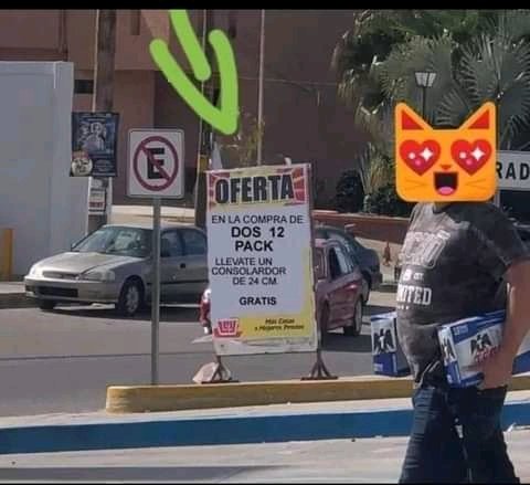 @sam_cocoglam el señor aprovechando el ofertón .