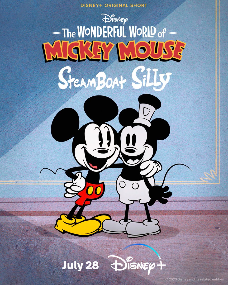 The more Mickeys, the merrier! ✨

The Wonderful World of Mickey Mouse: Steamboat Silly premieres July 28 on #DisneyPlus. #Disney100 #AnnecyFestival