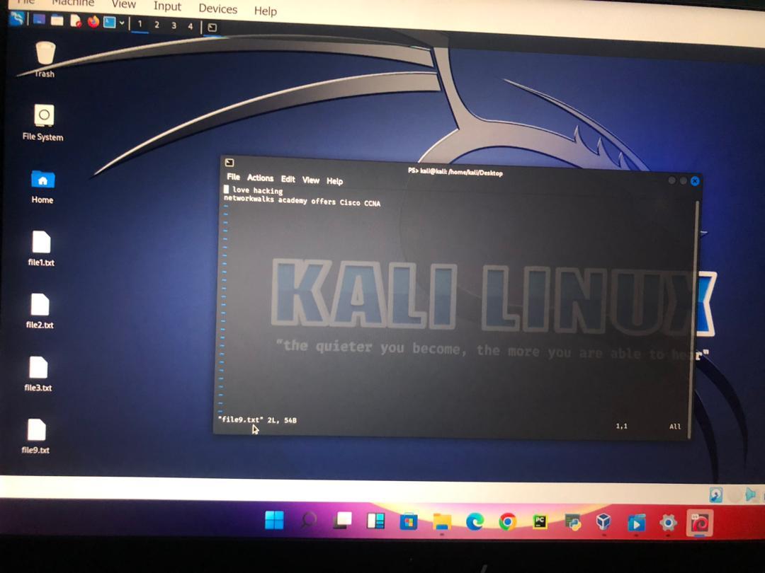 AnesuAdeline's tweet photo. Day 1: Create, view, Edit, concatenate files in Linux
#networkwalks https://t.co/w5xpjI5ow0