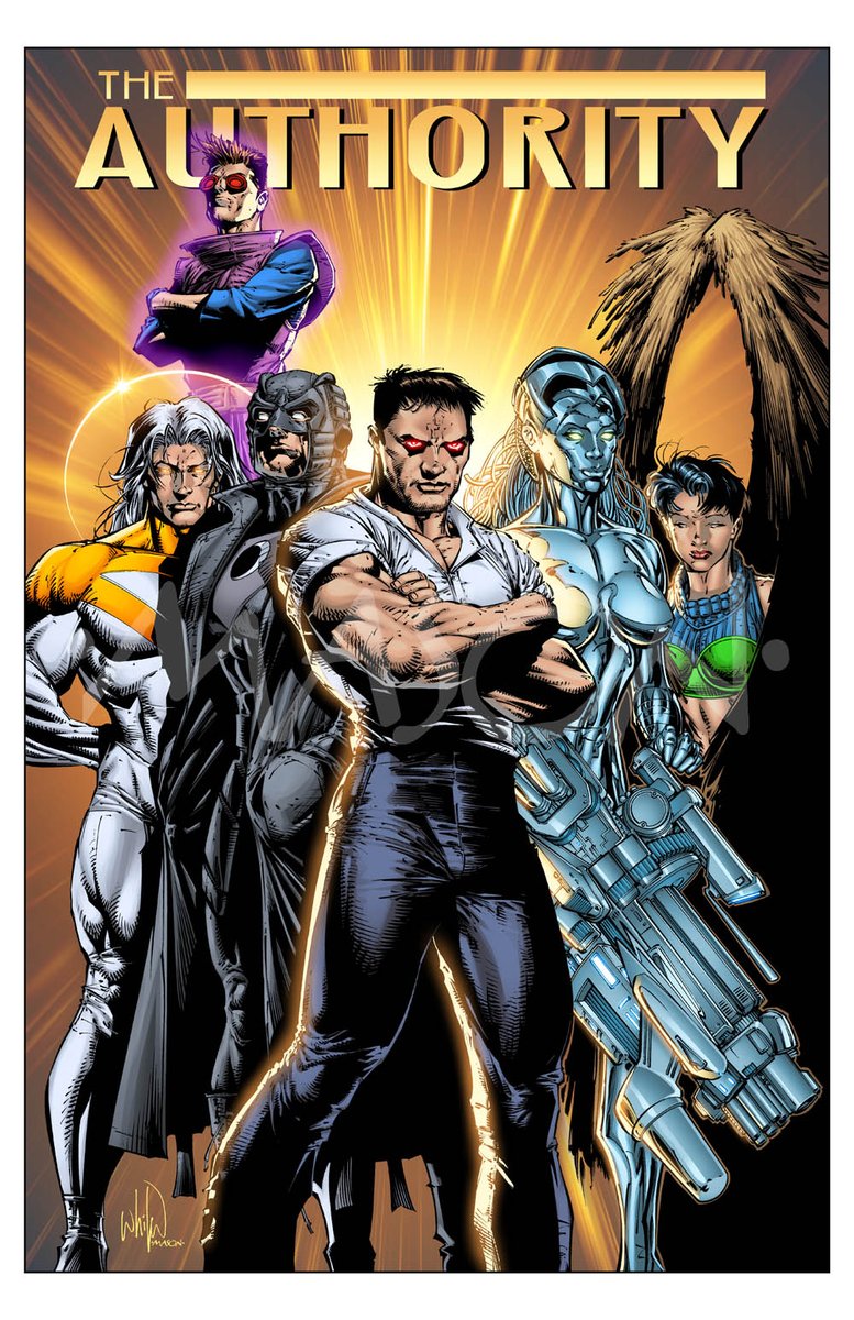 WildStorm The Authority
lines by @WhilcePortacio 
colours by @mentalstudios