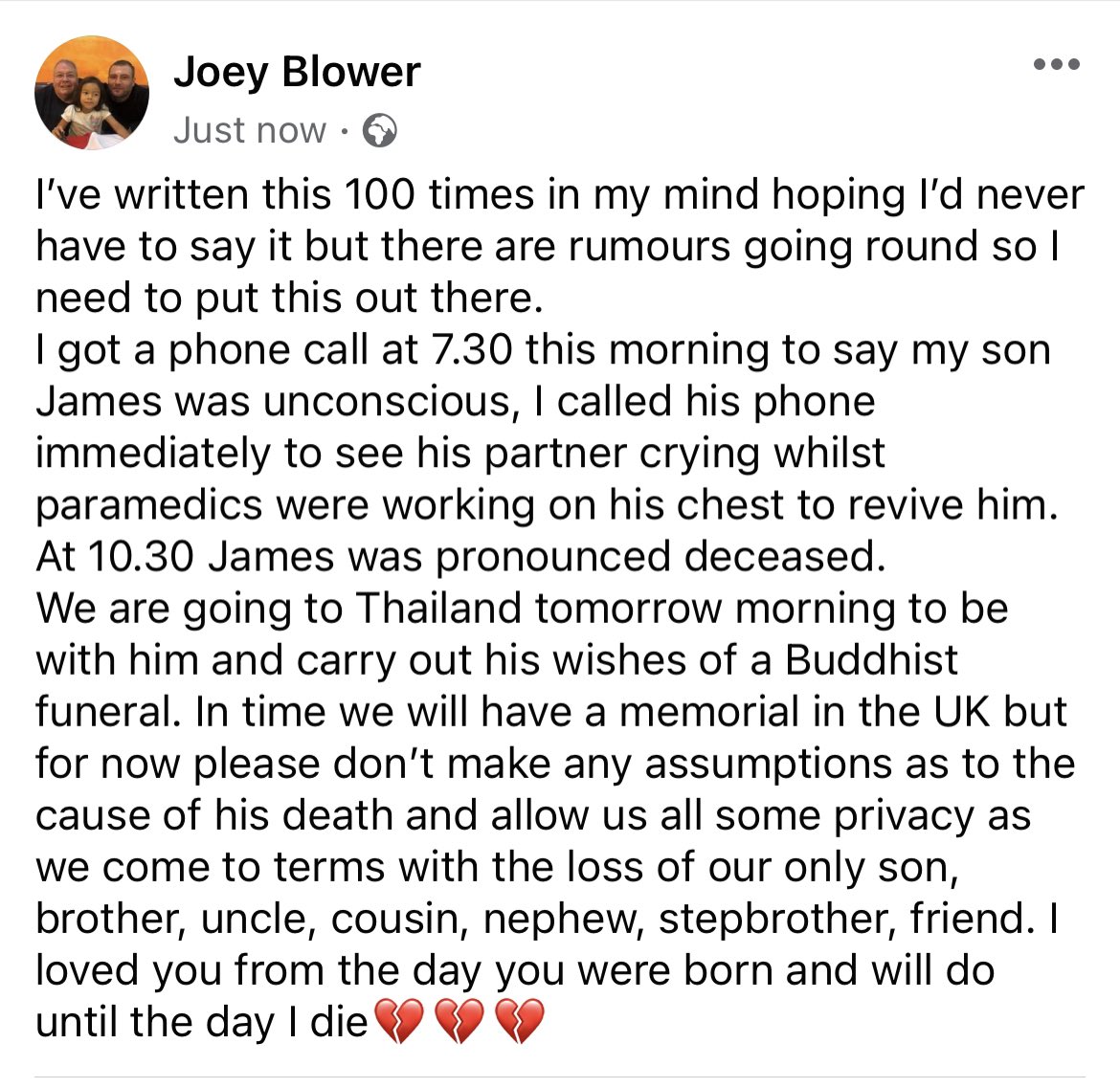 joey blower tweet media