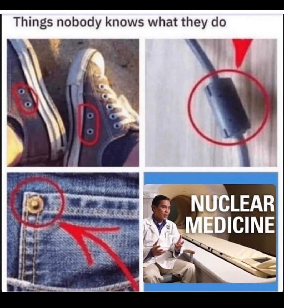 belnuc's tweet photo. Found this gem on a FB group (Nuclear Medicine Technologists).... Sad but true, how can we change this? (The nuclear medicine part)... https://t.co/UofwKmzSAo