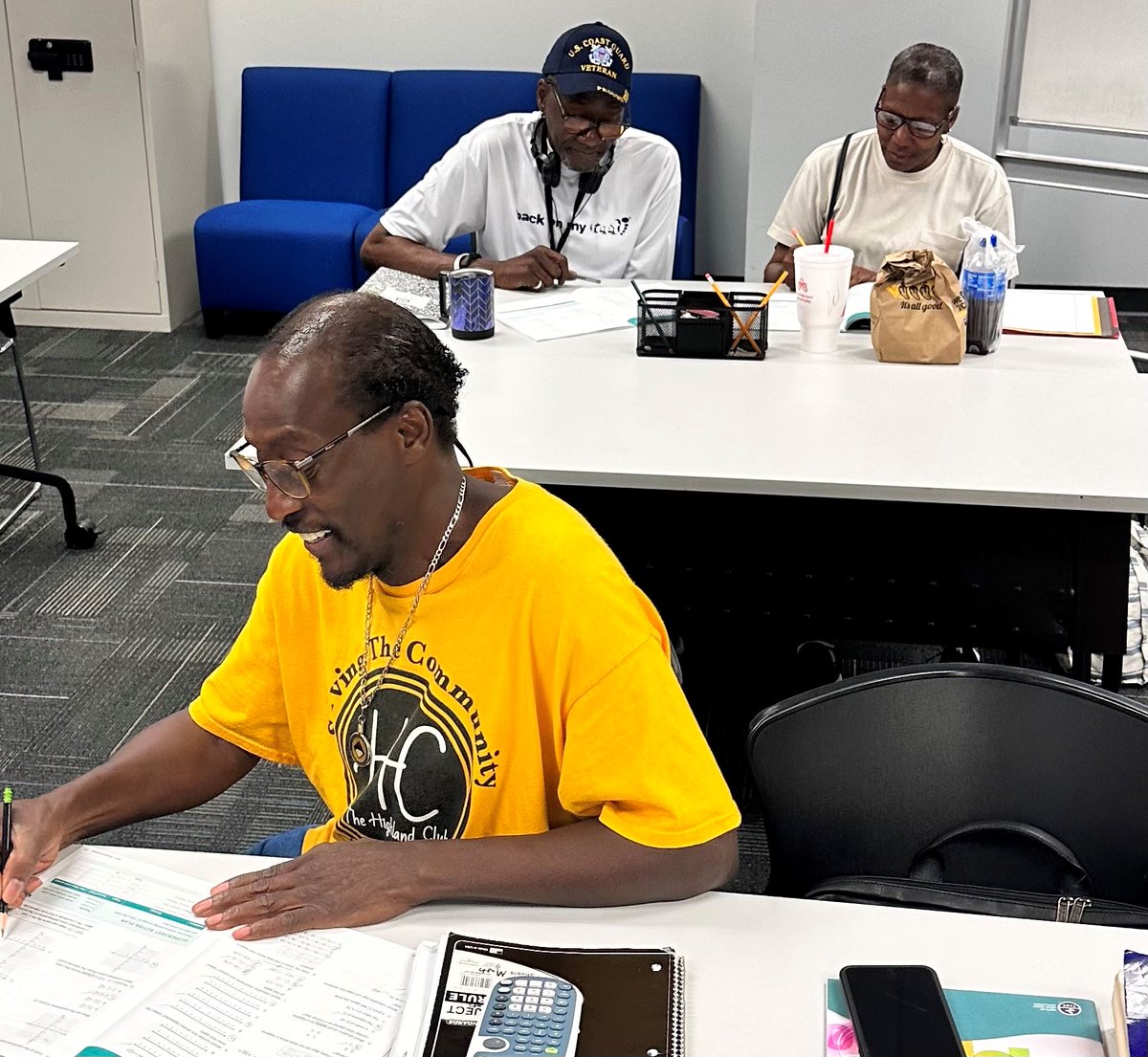 Our adult learners are working hard this summer. Our instructors ensure everyone refreshes their skills during our summer boot camp! #Dedication ✨ #AdultLearnersRock #SummerBootCamp