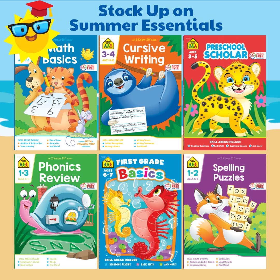 AnywhereTeacher's tweet photo. Research suggests that over the summer kids lose between 20% and 40% of skills gained the previous school year, especially in math and reading. A little bit of playful practice can help stop the slide!  https://t.co/43CBaAE8lV https://t.co/wwP5yLlbbw