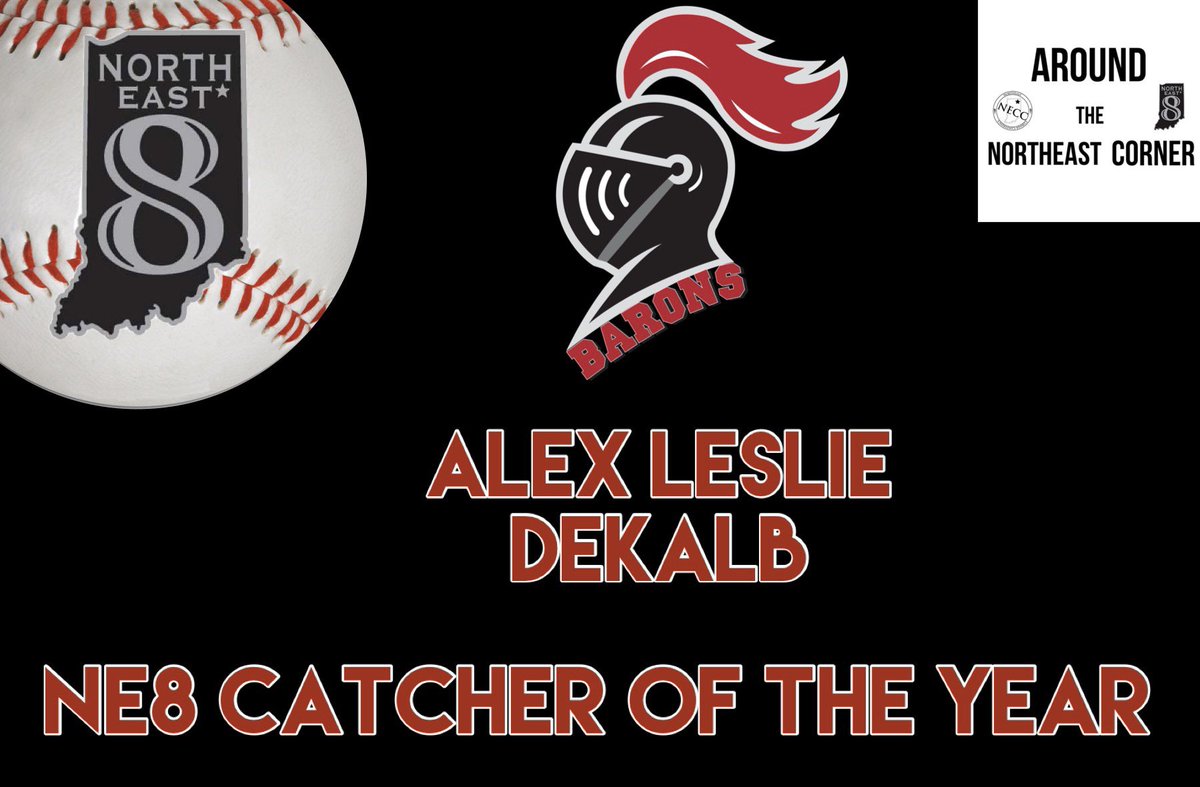 DeKalbBaseball's tweet photo. Congratulations to Alex Leslie (@alexleslie2023), Parker Smith (@ParkerSmith4474), Aaden Lytle (@LytleAaden), and Brady Culler on their @_ANEC_SportsIN Recognition!

#WeAreDeKalb | ⚔️⚾️ https://t.co/7lBqNbBnho