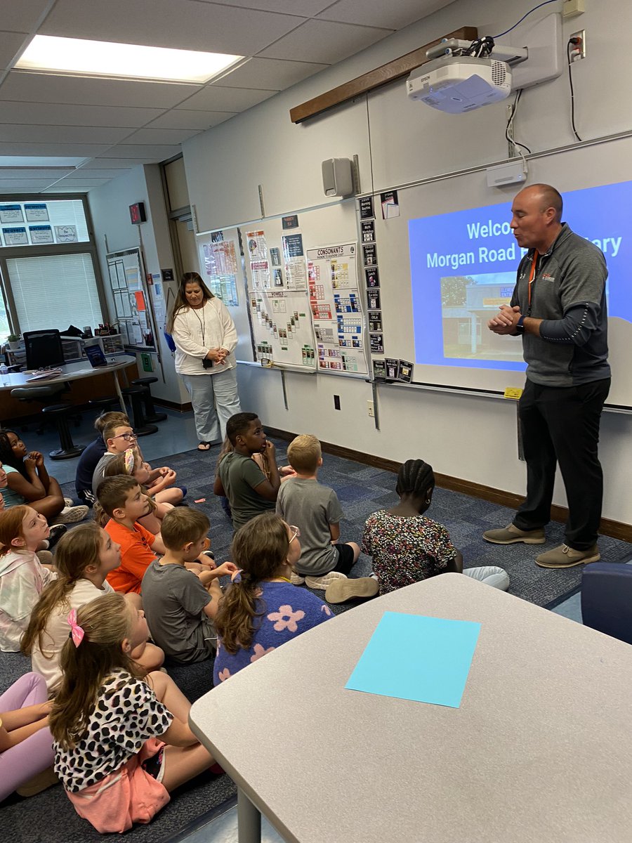 PrincipalKorzyp's tweet photo. Thank you MRE for a fabulous day! We had a great time meeting next years teachers and learning about what to expect in 3rd grade #eefamily #MRErocks https://t.co/9MjbMdtEXE