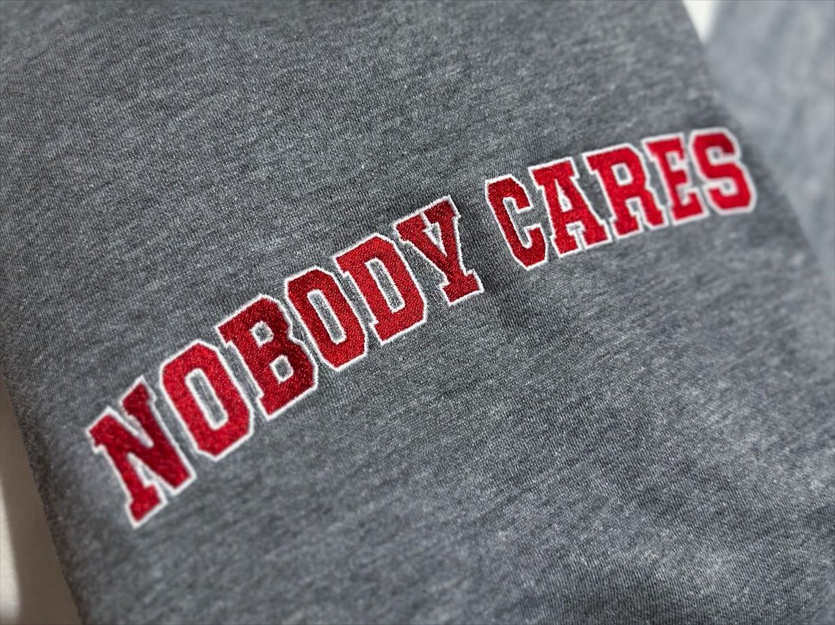 liezl's tweet photo. I made sweatshirts to celebrate my indifference to sports and school spirit.

https://t.co/RhdB6IapwW https://t.co/upwBWYtrSB