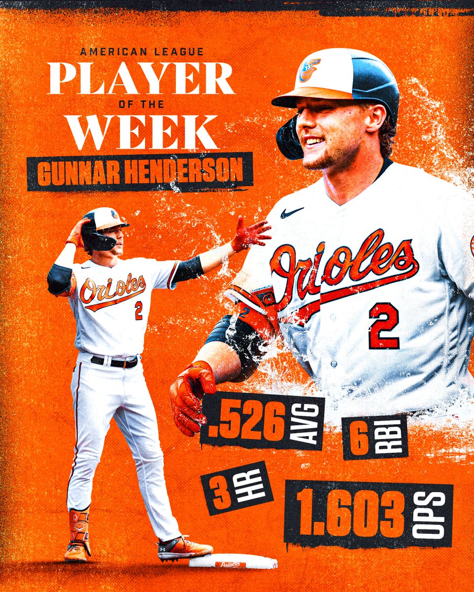 Orioles's tweet photo. The rookie is raking. https://t.co/HzHsuQ1TD2